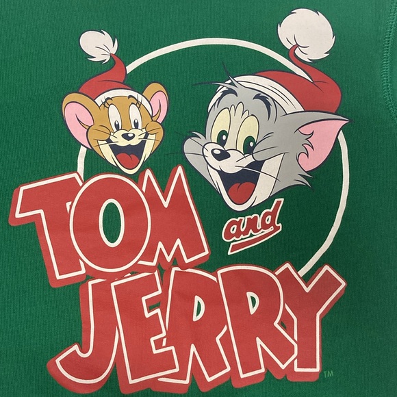 H&am Tom and Jerry Christmas sweatshirt unisex 6/7 - Picture 4 of 10